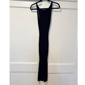 Edit by 9. Black knit dress with low back. Size S